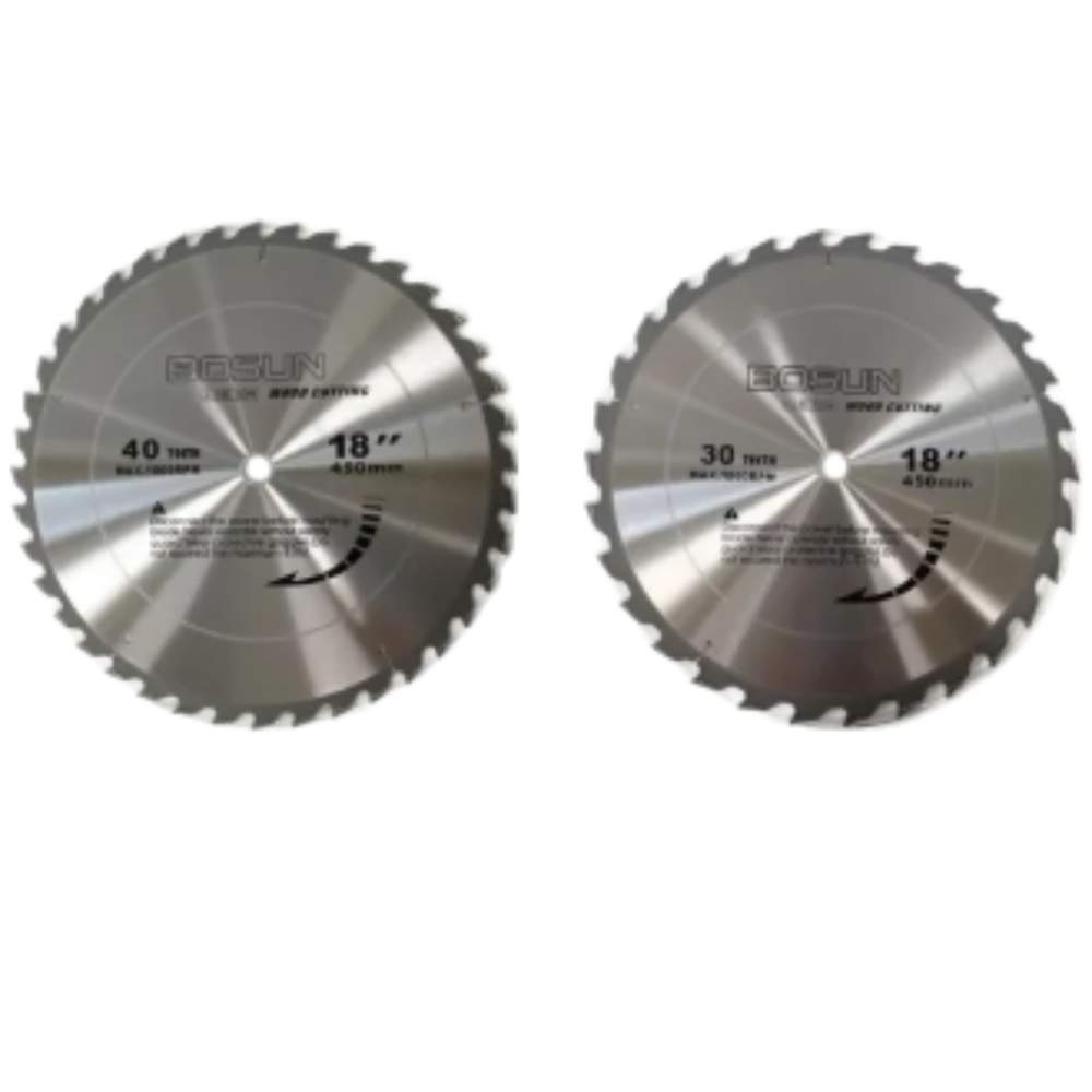 Bosun T.C.T.  Circular Saw Blade 18 Inches 30 & 40 Teeth for Wood
