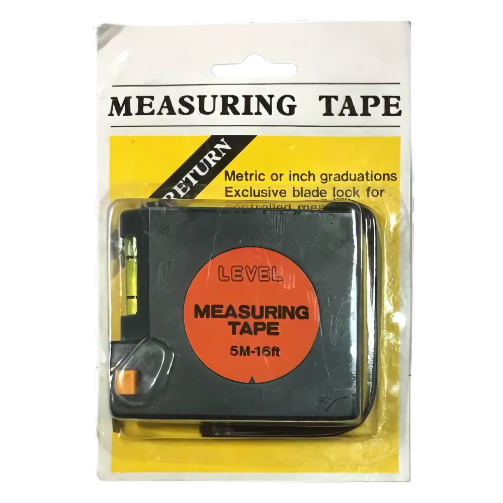 5 Meters Tape Measure with Level