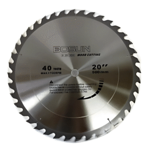 Bosun T.C.T.  Circular Saw Blade 20 Inches 40 Teeth for Wood