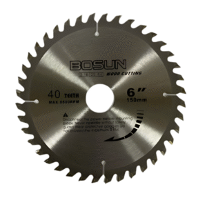 Bosun T.C.T. Circular Saw Blade 6 Inches 40 Teeth for Wood