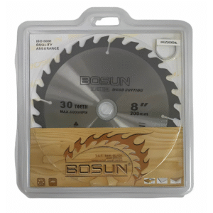 Bosun T.C.T. Circular Saw Blade 8 Inches 30, 40, & 80 Teeth for Wood