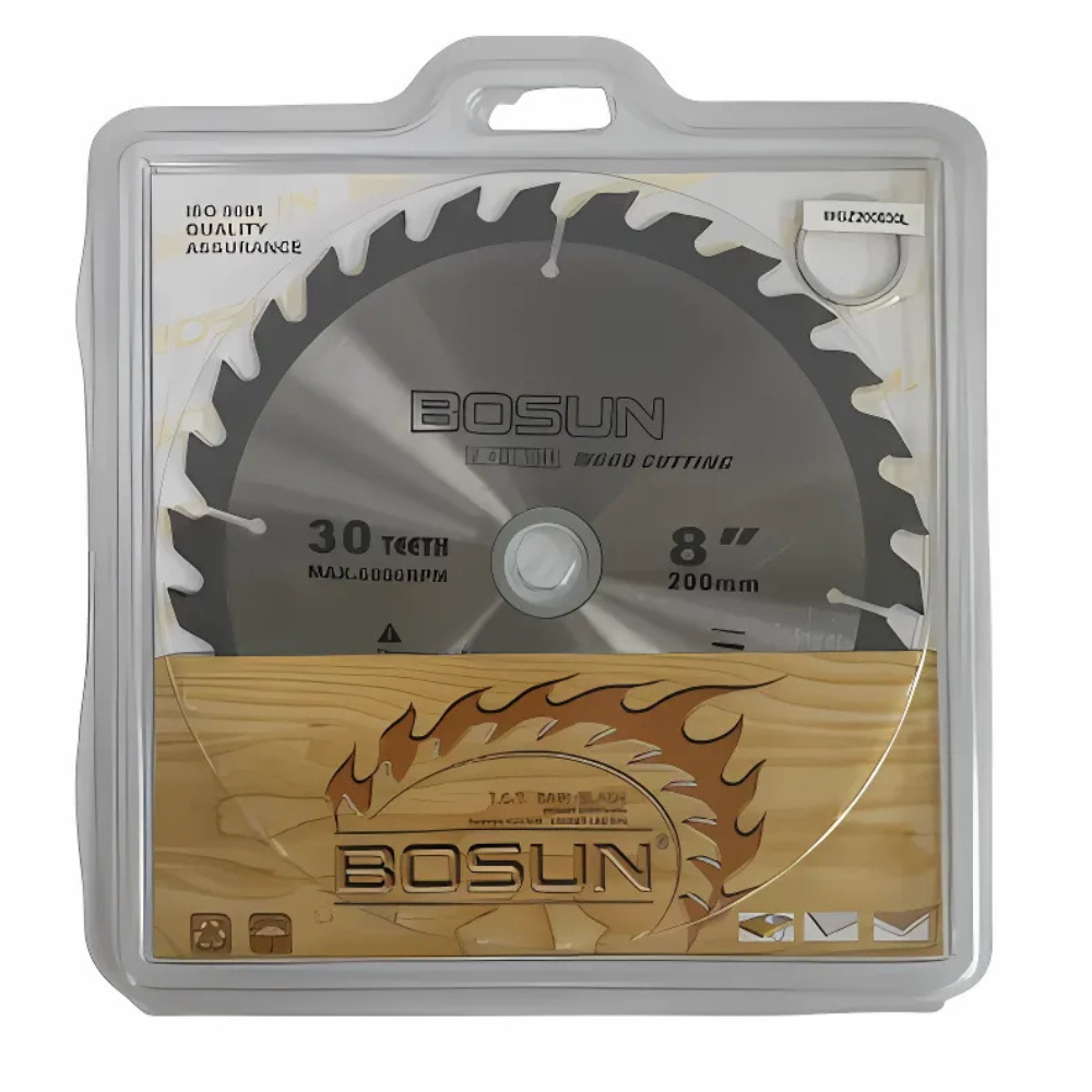 Bosun T.C.T. Circular Saw Blade 8 Inches 30, 40, & 80 Teeth for Wood
