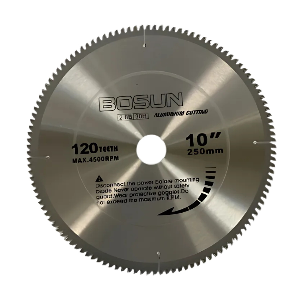 Bosun T.C.T. Circular Saw Blade 10 Inches 100 & 120 Teeth for Aluminum
