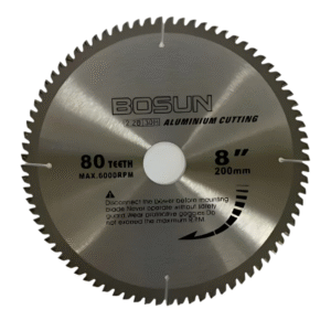 Bosun T.C.T. Circular Saw Blade 8 Inches 80 Teeth for Aluminum