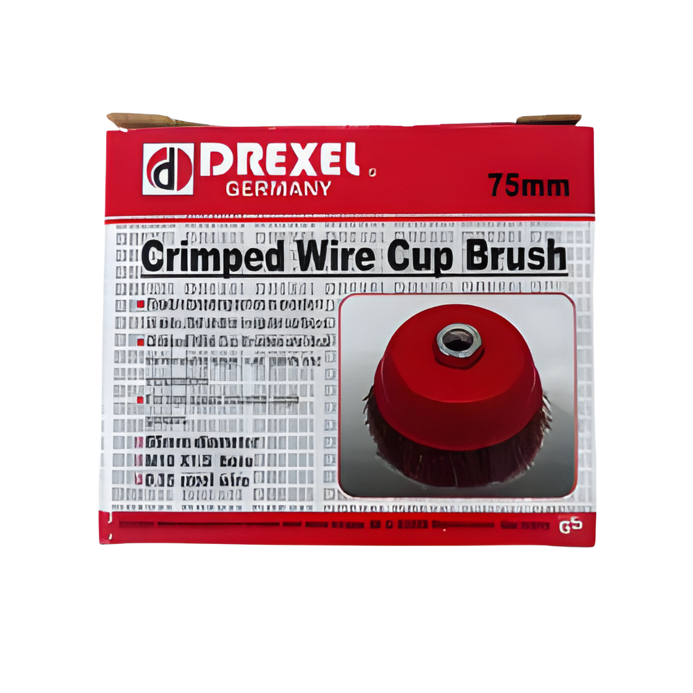 Drexel Carbon Steel Crimped Wire Cup Brush
