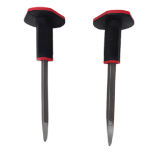 Drexel Pointed Cold Chisel with Rubber Hand Guard 16mm and 19mm x 300mm