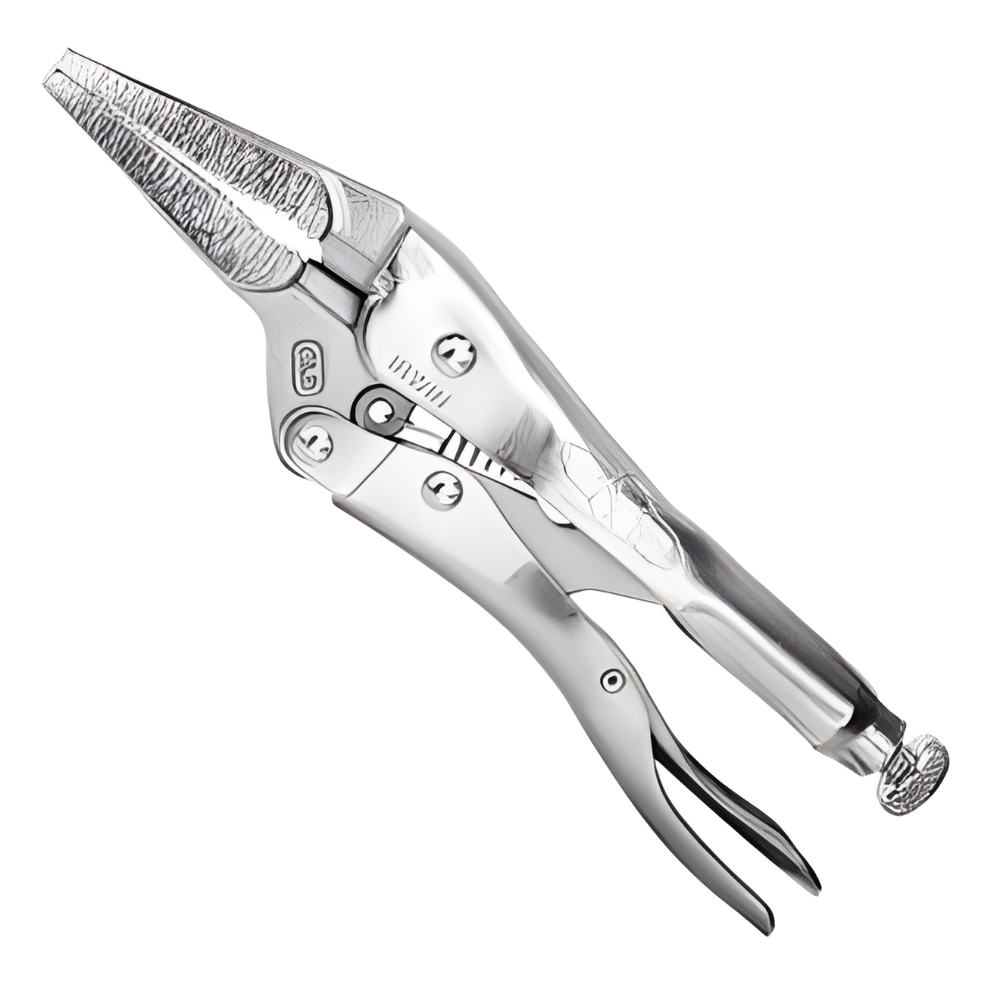 Irwin Vise-Grip Long Nose Locking Pliers with Wire Cutter 6 inches  6LN