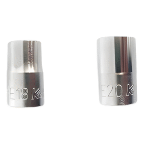 Koken 1/2 Dr. Hexagonal Lobular Torx Socket Wrench E18 & E20 Model: 4425E