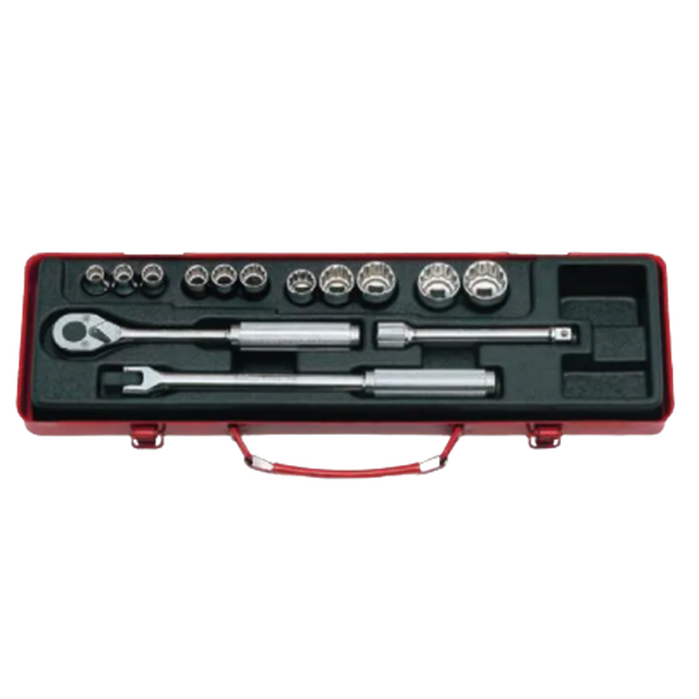 Koken 3/8 Dr. Socket Set 8 to 22mm 12 pts. Made in Japan