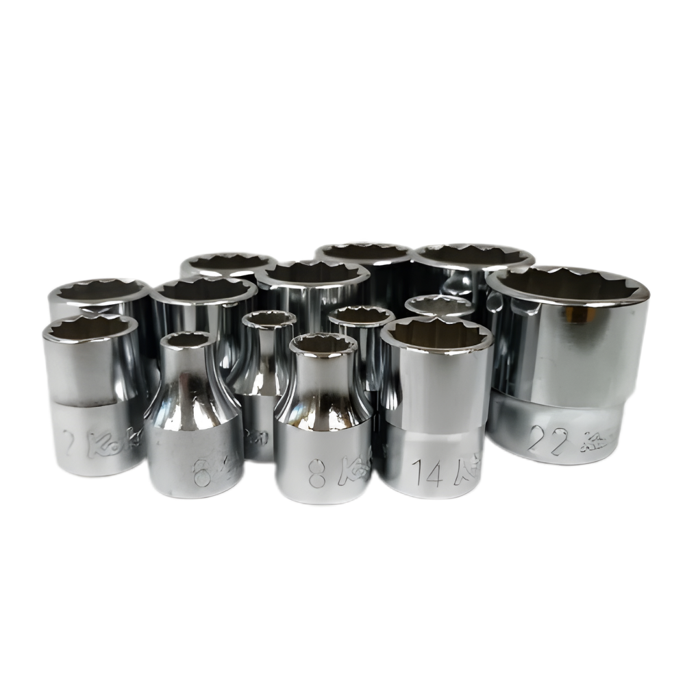 Koken 3/8" Dr. 12pts Socket Wrench in MM