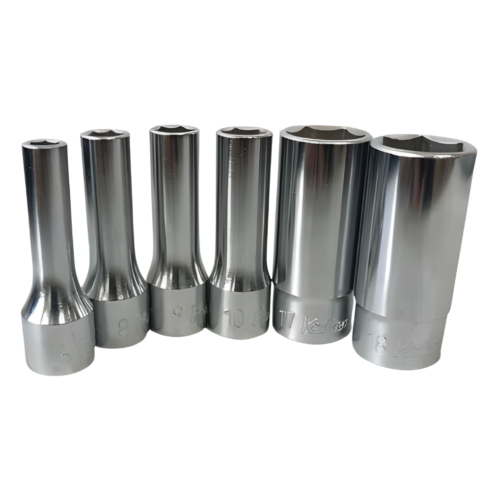 Koken 3/8" Dr. Deep Socket Wrench 6pts (Metric Sizes)