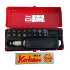 Koken 18pc. Attack Driver Set Model AG-112H Made in Japan
