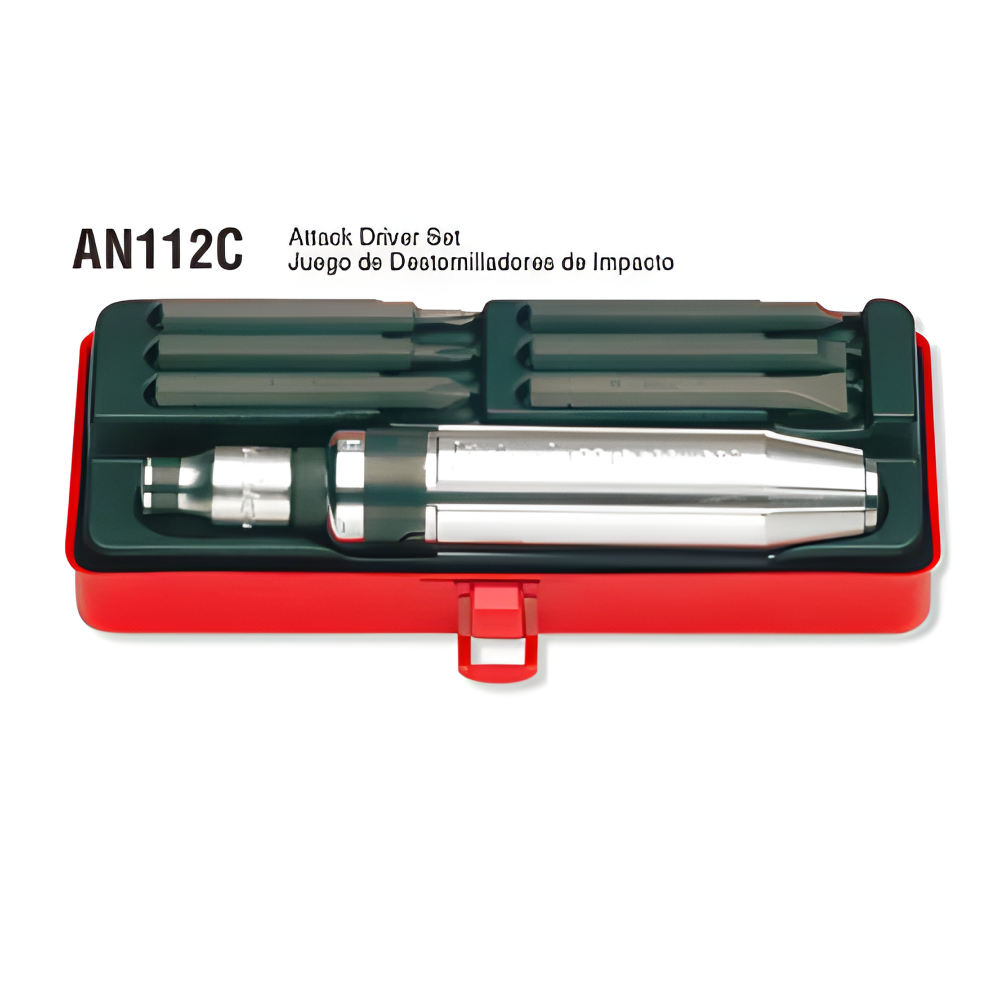 Koken 6pc. Attack Driver Set Model AN-112C Made in Japan