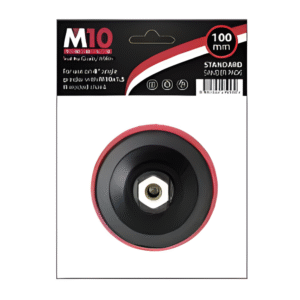 M10 4" Sanding Pad for Angle Grinder (M10 x 1.5)