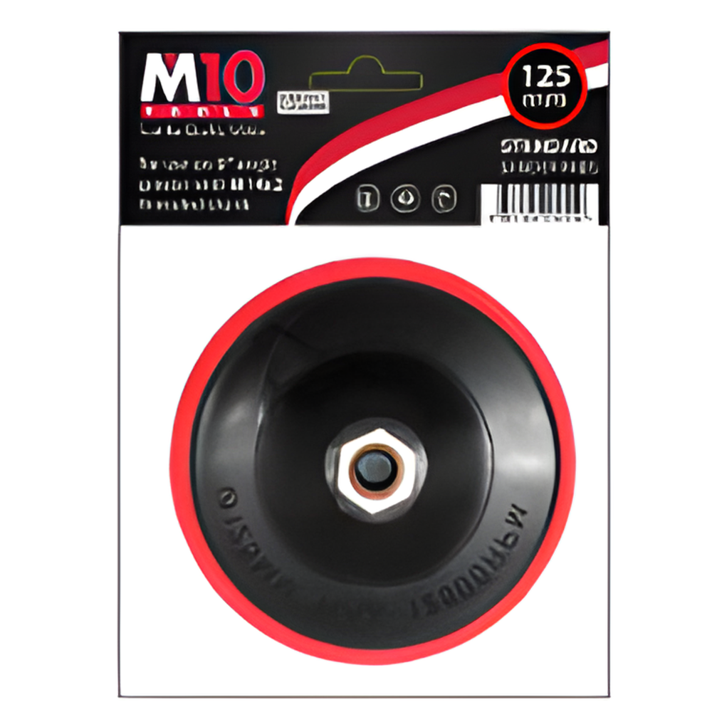 M10 5" Sanding Pad for Angle Grinder (M10 x 1.5)