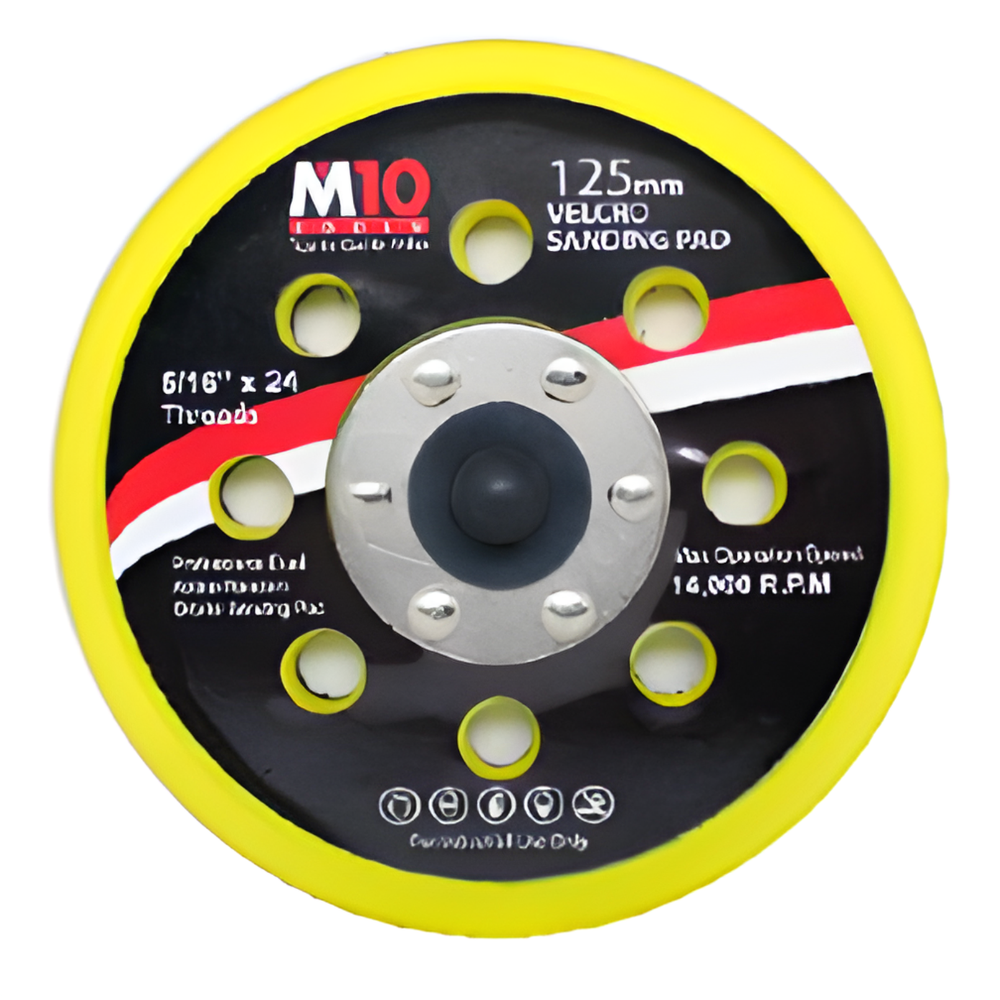 M10 5  8 Holes Velcro Sanding Pad for Random Orbital Sander