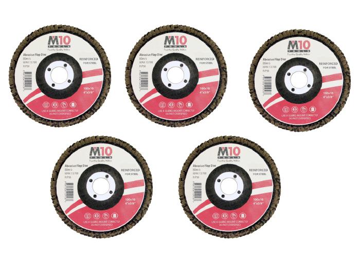 M10 Flap Disc red 5pcs