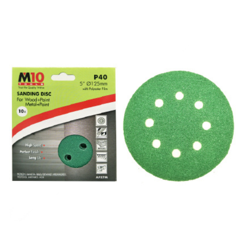 M10 Velcro Sanding Disc G40