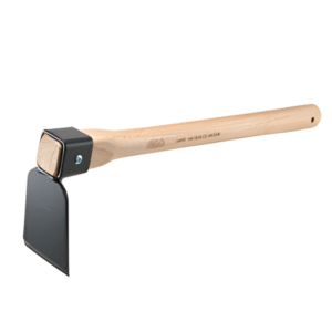 M10 Wood Handle Garden Hoe without Fork 14" - Heavy Duty