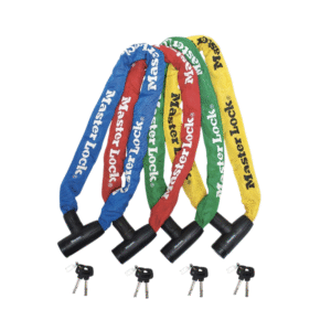 Master Lock Bicycle Chain with Integrated Keyed Lock (Assorted Colors) 8391D-PRO-COL
