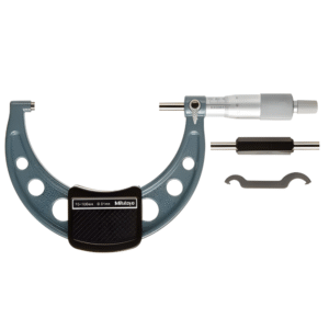 Authentic Mitutoyo Outside Micrometer 75 to 100mm Model: 103-140-10