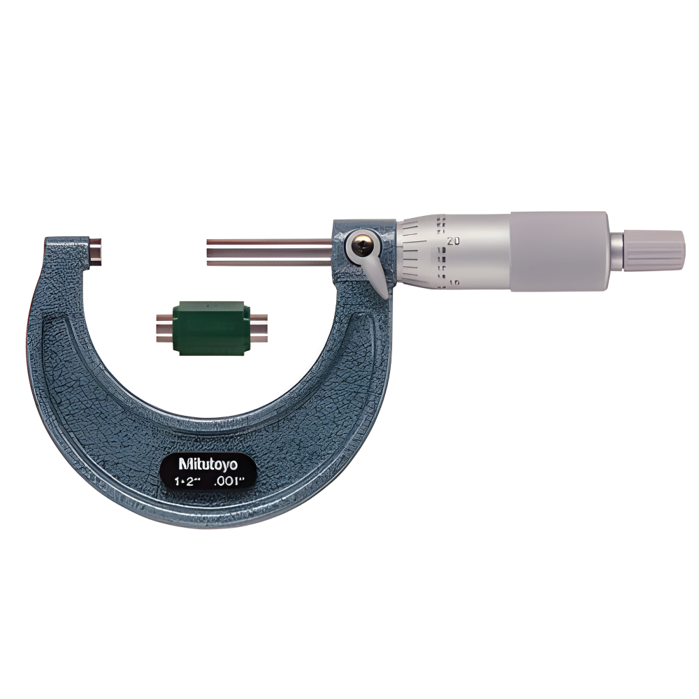 Authentic Mitutoyo Outside Micrometer 1 to 2 inches Model: 103-178