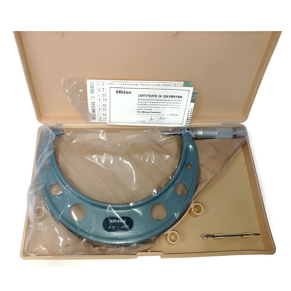 Mitutoyo Outside Micrometer 5-6" Model: 103-182 Made in Japan - Image 2