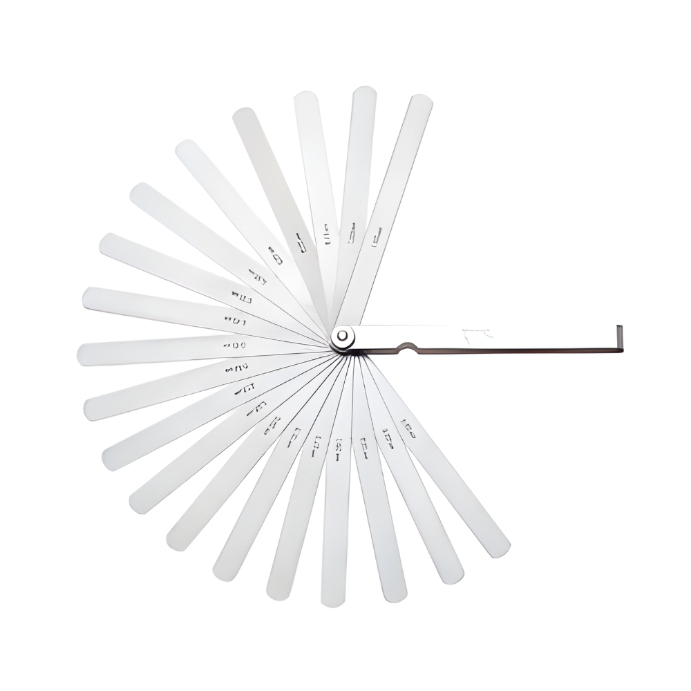 Mitutoyo Thickness Gage 13 Leaves 0.03-0.5mm Model:184-302S Made in Japan