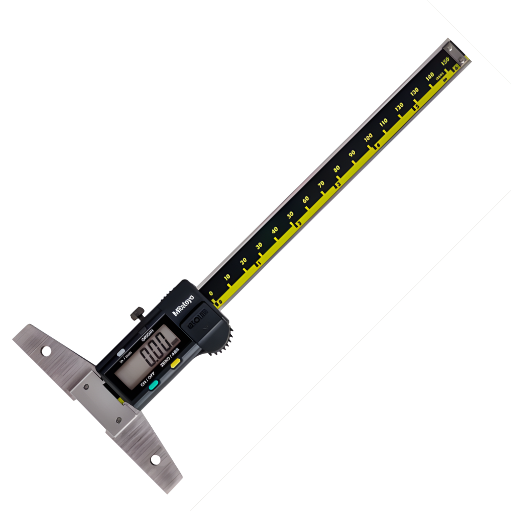 Mitutoyo Absolute Digimatic Depth Gage 6"/150mm Model: 571-211-30 Made in Japan