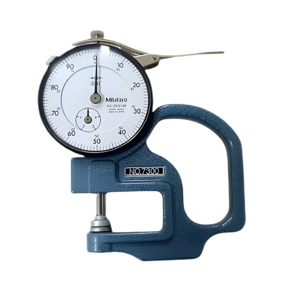 Mitutoyo Dial Thickness Gage Range 0-0.5" Model:7300 Made in Japan
