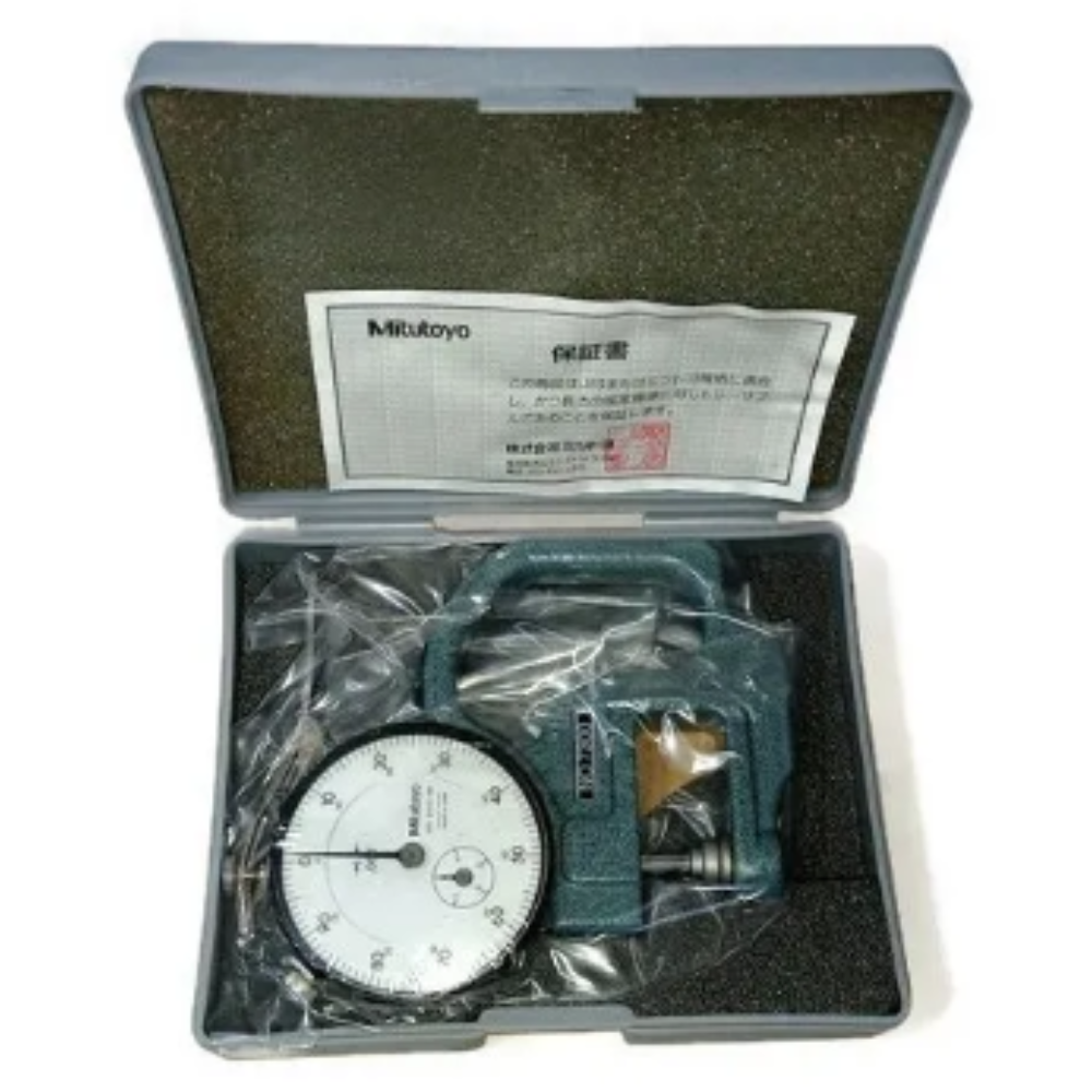 Mitutoyo Dial Thickness Gage Range: 10mm Model:7301 Made in Japan - Image 2