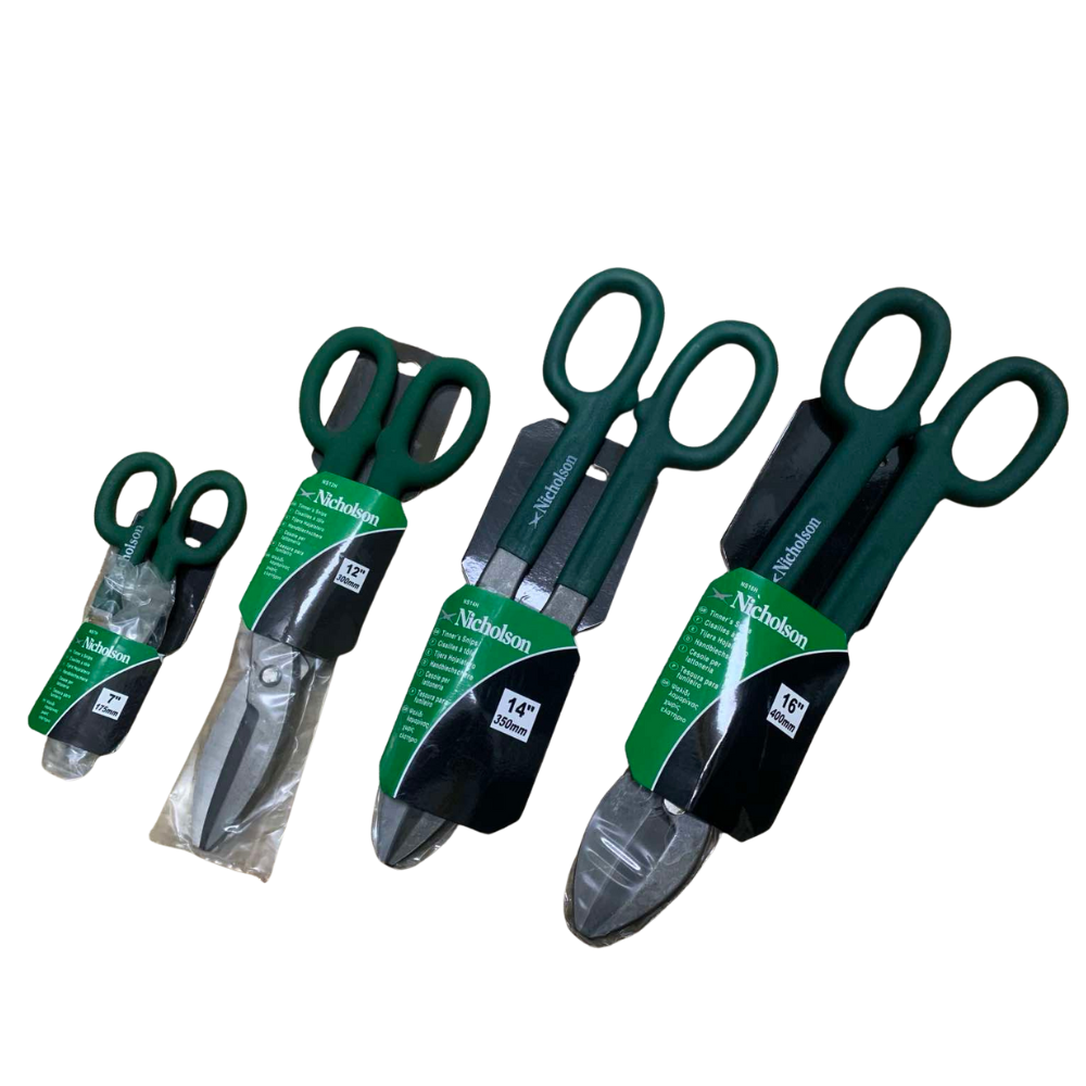 Nicholson Tin Snip Gunting Yero 7", 12", 14" & 16"