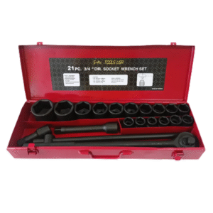 SK-S 21pc. 3/4" Dr. 6pts. Impact Socket Wrench Set 19-50mm Model: 34-2100B-6 Made in Taiwan