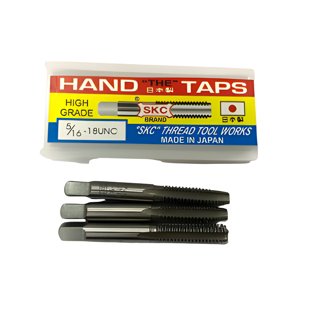 SKC 3 pc. Hand Tap Set Inches Size Made in Japan - Image 2