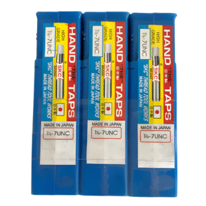 SKC 3 pc. Hand Tap Set Inches Size Made in Japan