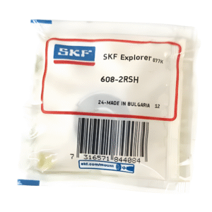 SKF Deep groove ball bearing with seals Model: 608-2RSH Made in Bulgaria