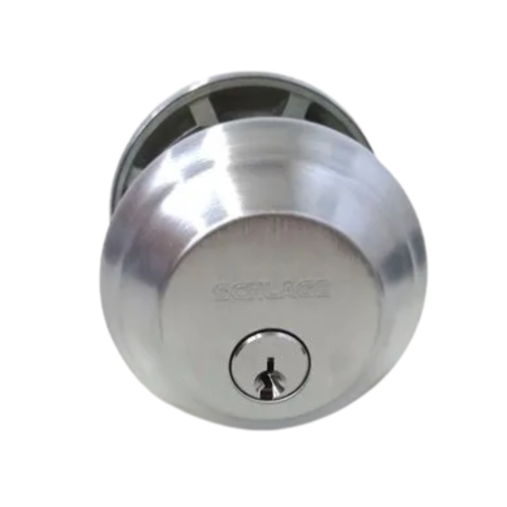Schlage Double Cylinder Deadbolt – Satin Chrome Model: BA362 626 Made in Mexico