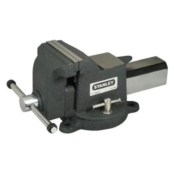Stanley Heavy Duty Bench Vise with Anvil and Swivel Base 8″ 81 604