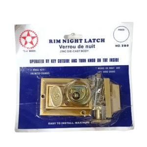 Star Wheel Rim Night Latch Model: No. 280