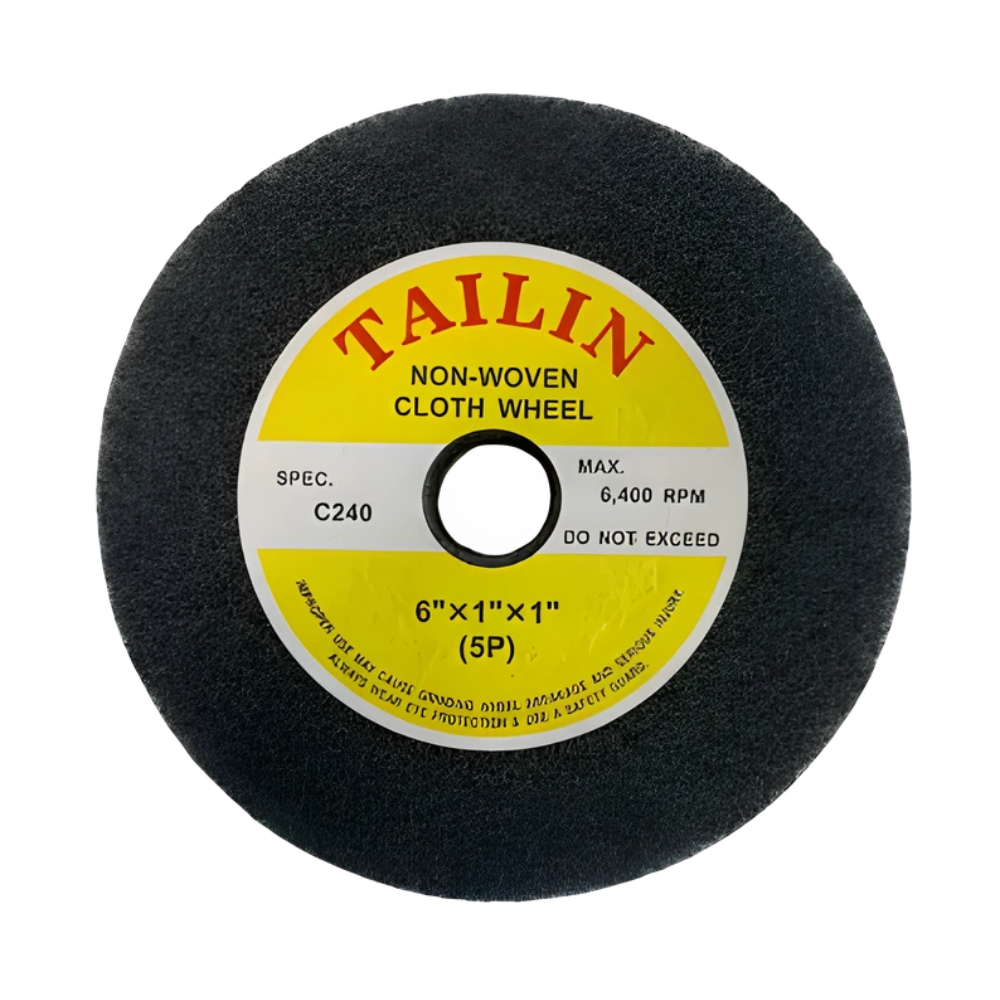 Tailin Non-Woven Cloth Wheel 6"x1"x1" Grit C240