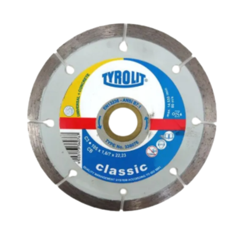 Tyrolit Classic Diamond Cutting Wheel 4"