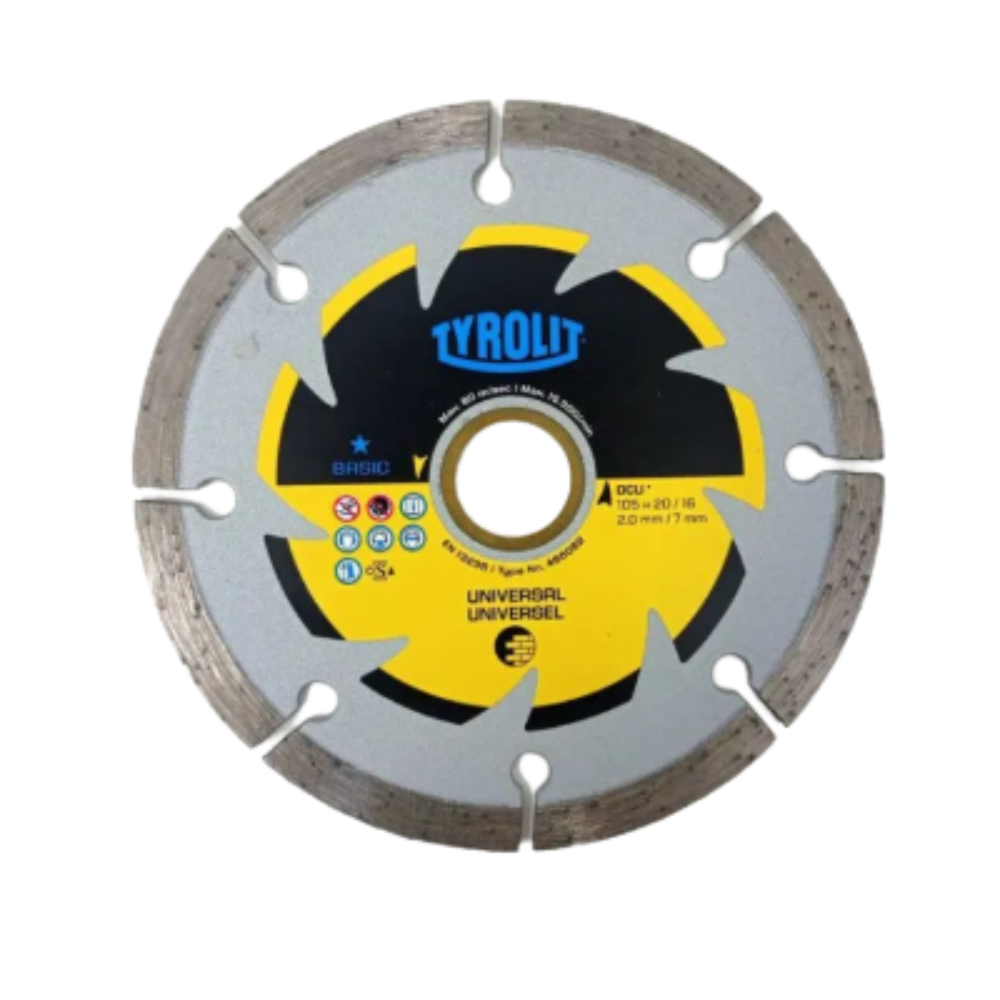 Tyrolit Universal Diamond Cutting Wheel 4"