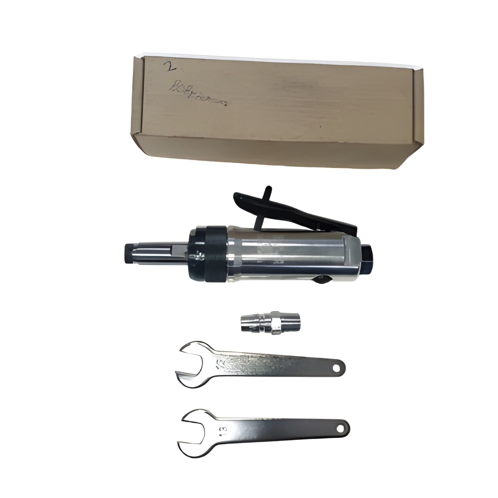 Yoshida Tools Safety Lever Type Pneumatic Die Grinder 1/4″ Collet Size Model: YG-23S-1F 1/4 Made in Japan - Image 2