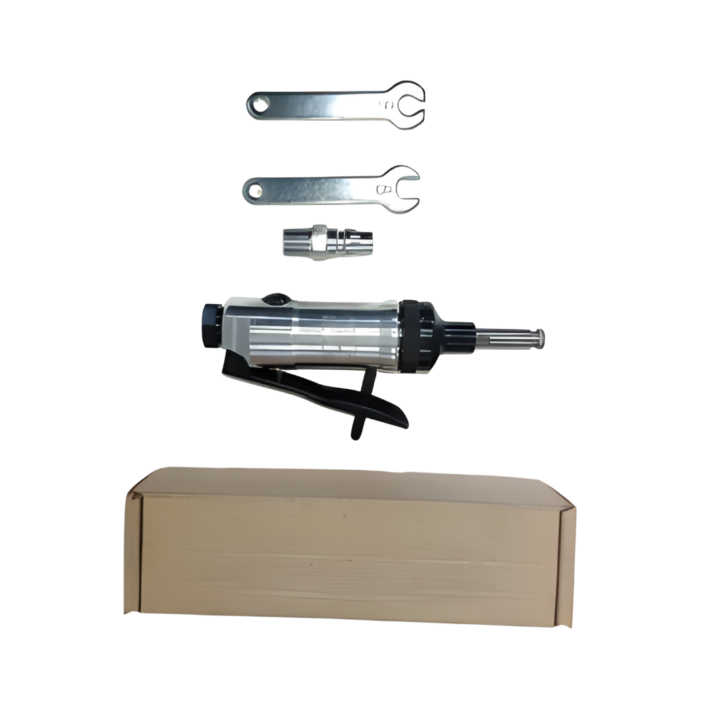 Yoshida Tools Safety Lever Type Pneumatic Die Grinder 3mm Collet Size Model: YG-13S-1F 3 Made in Japan - Image 4