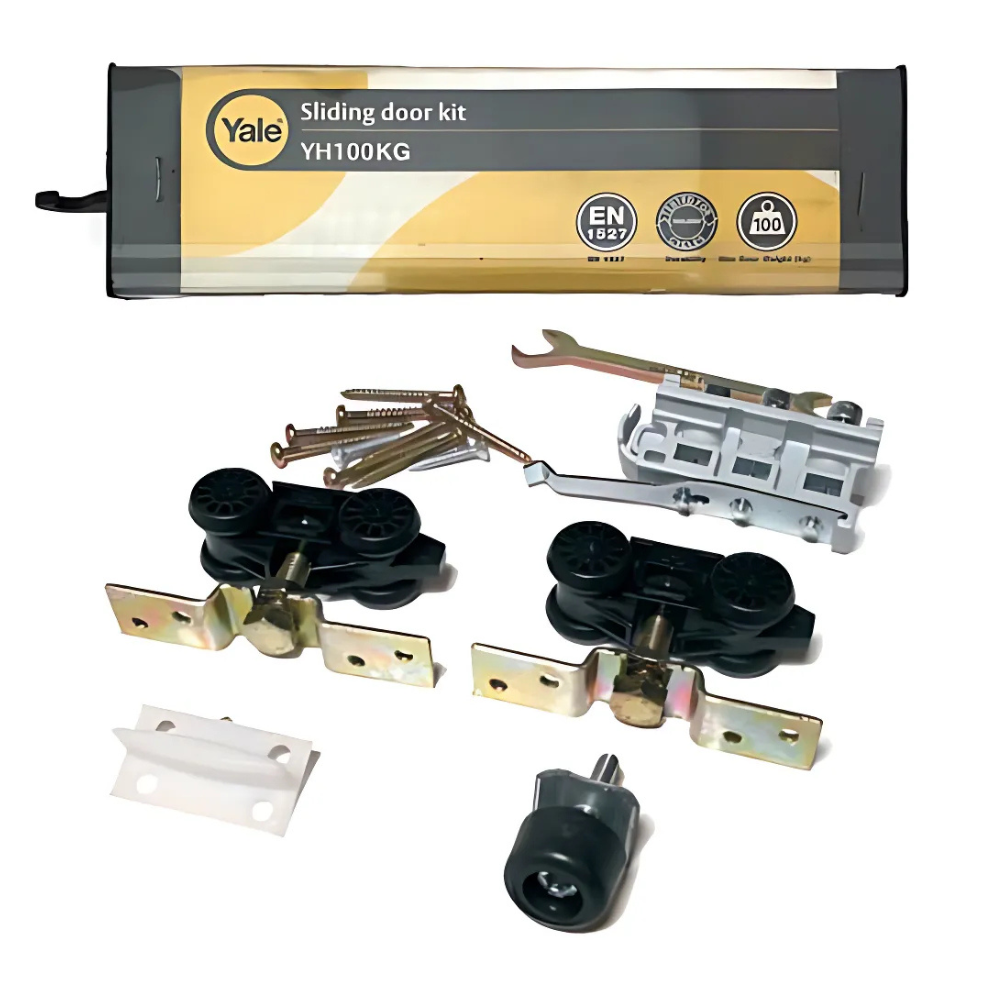 Yale Sliding Door Kit - 100kg. capacity
