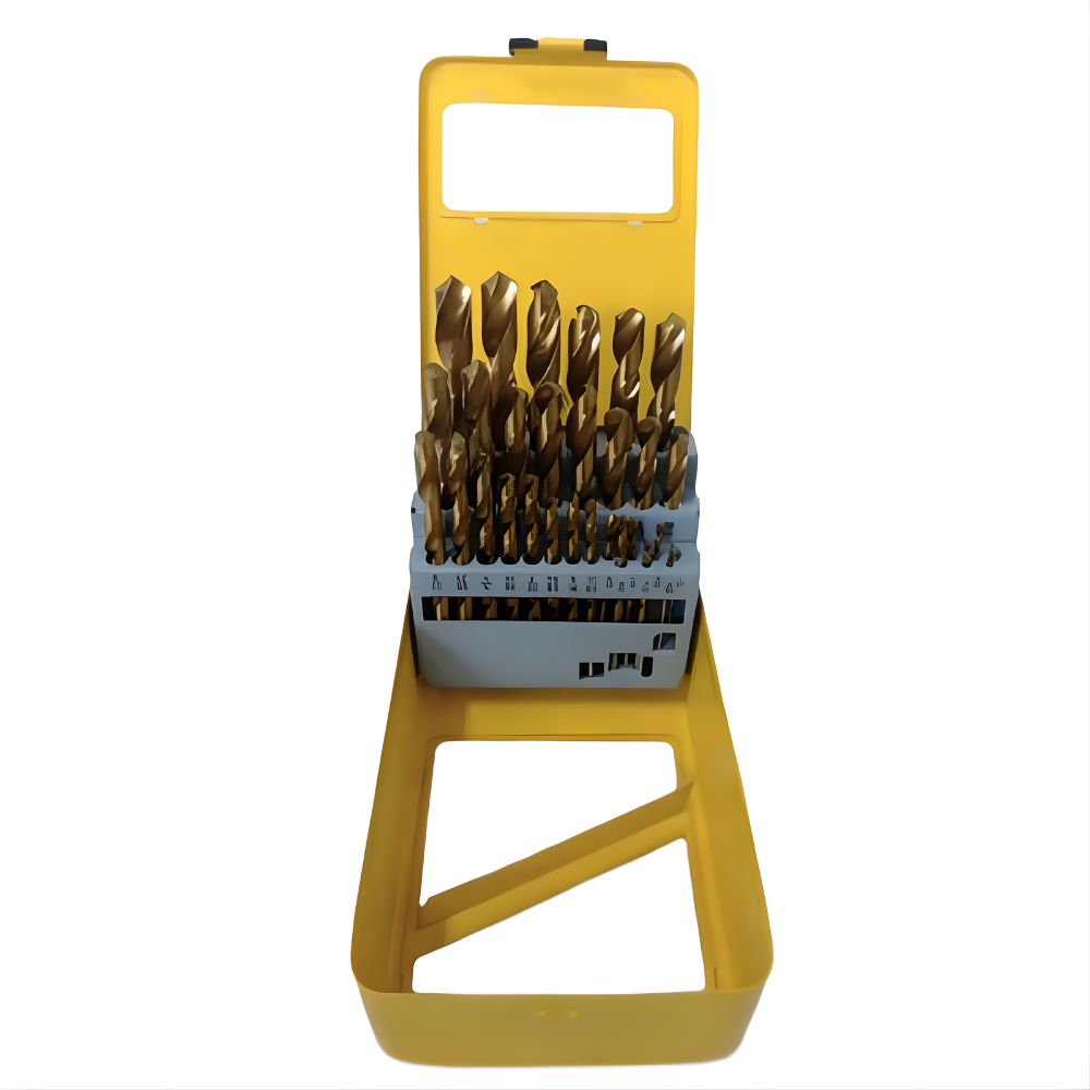 Creston 29pc. H.S.S. Titanium Coated Drill Bit 1/16" - 1/2" Model: FG-1229