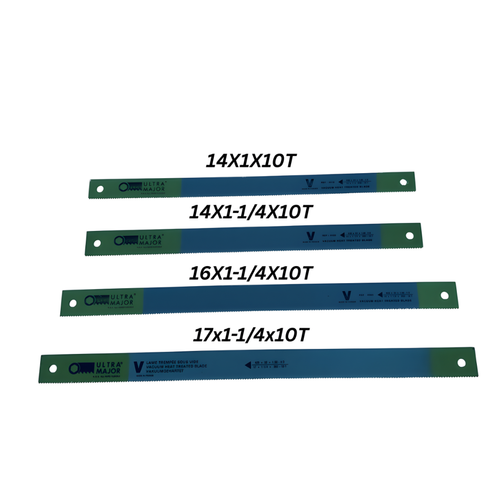 Ultra Major All Hard Flexible H.S.S Power Hack Saw Blade Made in France