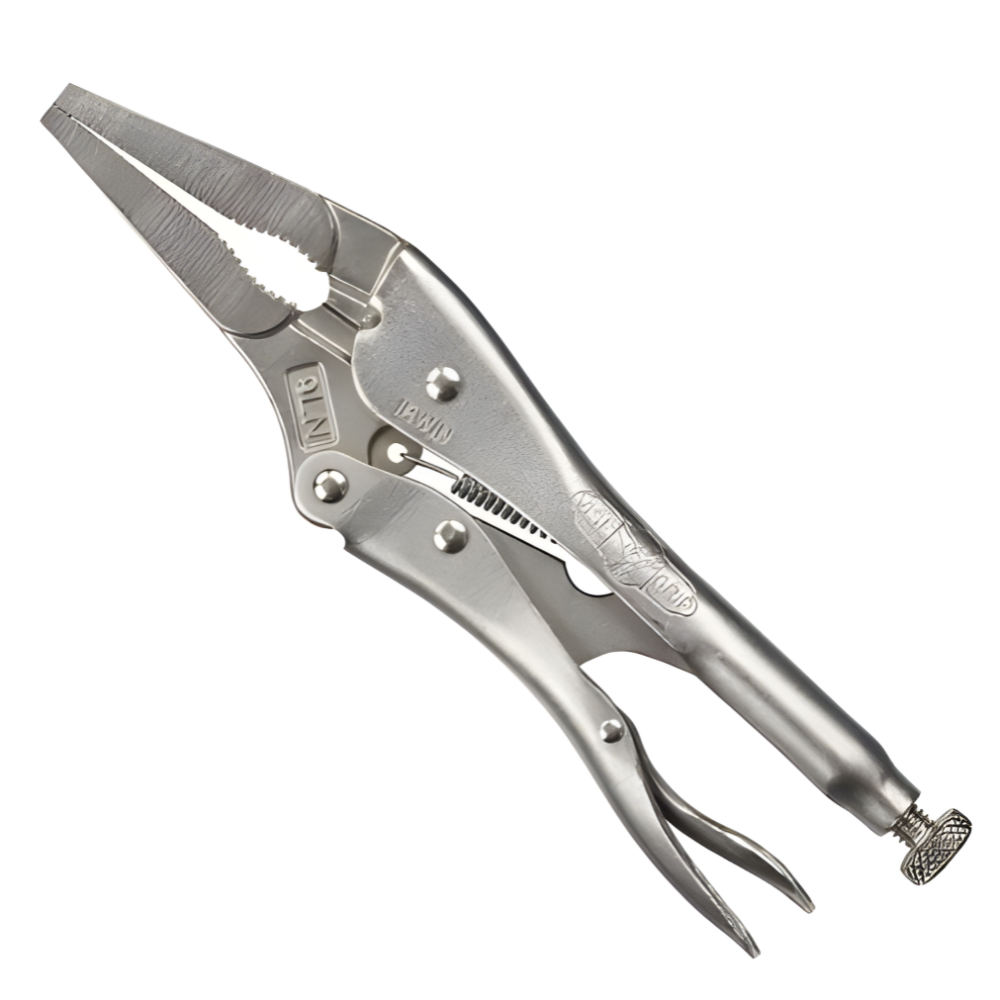 Irwin Vise-Grip Long Nose Locking Pliers with Wire Cutter 9 inches 9LN