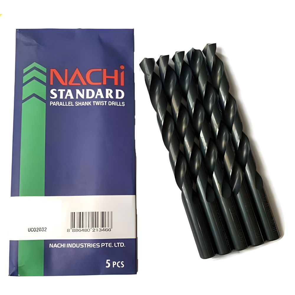 Nachi 5 pcs. High Speed Steel Drill Bit Made in Singapore (Assorted Sizes)
