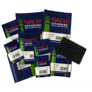 Nachi 10 pcs. High Speed Steel Drill Bit Made in Singapore (Assorted Sizes)